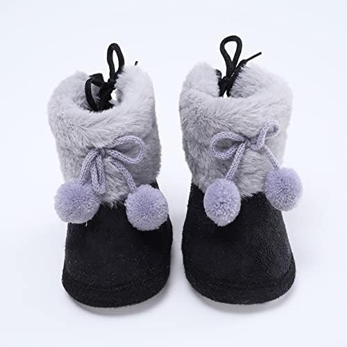 Yürüyor Boys Patik Kız Peluş Kar ısınma Ayakkabı Bebek Yumuşak Çizmeler Bebek Bebek Ayakkabıları Sonbahar Çizmeler