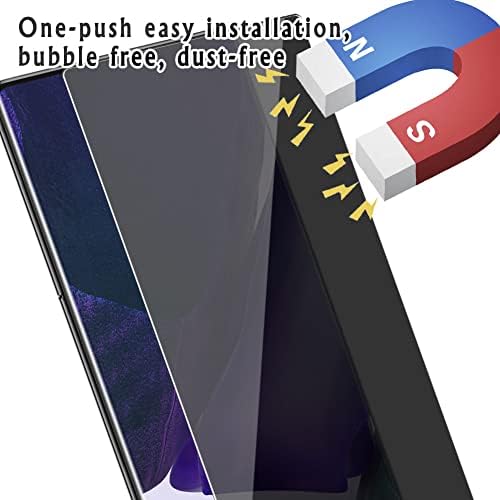 Vaxson Gizlilik Ekran Koruyucu, Samsung Galaxy View ile uyumlu 18.4 (SM-T677) Anti Casus Filmi Koruyucular Sticker