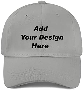 Erkekler ve Kadınlar için Özel Beyzbol Şapkası Kişiselleştirilmiş Metin ve Fotoğraf ve Logo Baba Şapkaları