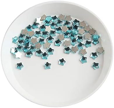 n / a Yeni Mini Sevimli 4MM Yağ Pentagram Düz Geri Nail Art Rhinestones Kristal Taşlar 3D DIY Süslemeleri Manikür