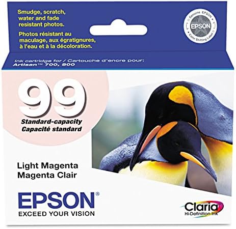 Perakende Ambalajında Epson 99 Claria Standart Mürekkep Kartuşu (Açık Macenta)