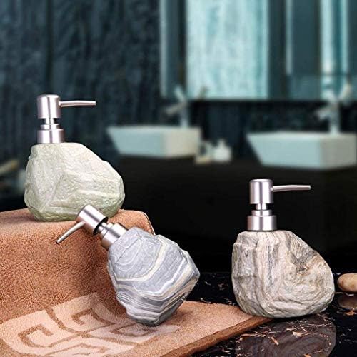 ZCxıyu Sabunluk Manuel Sabunluk Banyo Güzellik Salonu Reçine Losyon Şişesi Taş Dağıtıcı Seti Duş Jeli bulaşık deterjanı