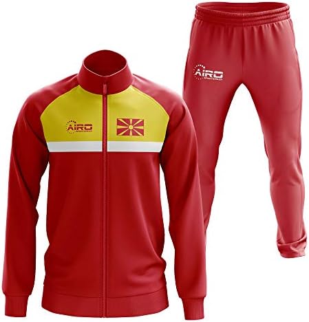 Airo Sportswear Makedonya Konsept Futbol Eşofman Takımı (Kırmızı)