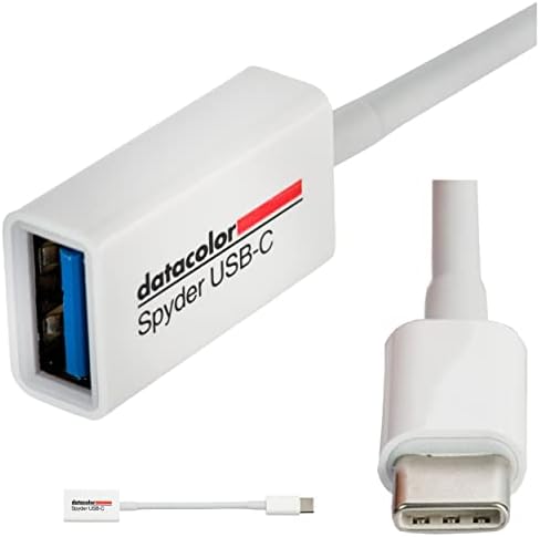 datacolor-USB C Erkek USB 3.0 Dişi Kararlı Adaptör-Küçük Esnek Kablo Konektörü-Güçlü Plastik Dönüştürücü Mac, İpad