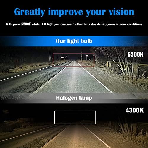 Dodge RAM için uygun RIHTIM 1500 2500 3500 4-Farlar (2009-2012) LED far lambaları, 9005 / HB3 yüksek ışın + H11 düşük