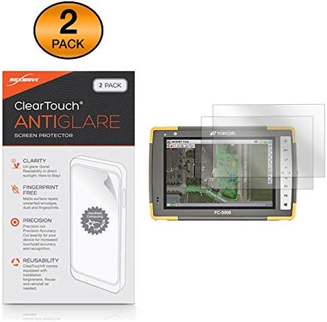 Topcon FC-5000 için Ekran Koruyucu (BoxWave tarafından Ekran Koruyucu) - ClearTouch Parlama Önleyici (2'li Paket),