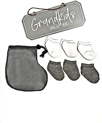 Yeni Doğan Bebekler için Genel Çamaşır Torbaları 3'lü paket, NB-10012, Çamaşır Torbası - 3'lü Paket-Beyaz, Gri ve