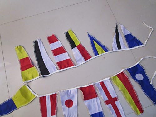 Plaj Partisi Sinyal Kodu Bayrağı-14 Bayrak Kiraz Kuşu - 5 Fit-Denizcilik / Denizcilik (5115)