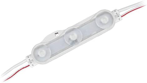 100 ADET SMD 2835 su geçirmez LED Modülü 3 LED Cips Optik Lens ile 120-250mm Kalınlığında ışıklı kutular ve Kanal