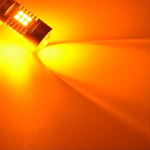 TUINCYN Amber Sarı H7 LED Sis Ampul DRL Lamba Değiştirme 2835 21SMD 6500 K Son Derece Parlak LED Araç Sürüş Gündüz