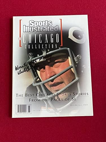 1998, Dick Butkus, İmzalı (JSA), Sports Illustrated Dergisi (Kıt) - İmzalı NFL Dergileri