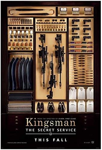 Kingsman: Gizli Servis 8x10 Fotoğraf Film Afişi Dolaptaki Silahlar kn