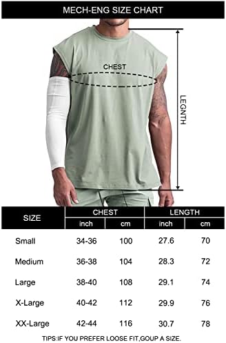 MECH-ENG erkek Kas Kolsuz T Shirt Atletik Spor Tank Top Vücut Geliştirme Eğitimi Tee Gömlek