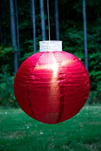 Elf Mantığı-Yanan 21 Büyük Dış Mekan Noel Süsü. Katlanabilir Işıklı Top - Mükemmel İç veya Dış Mekan Tatil Dekorasyonu.