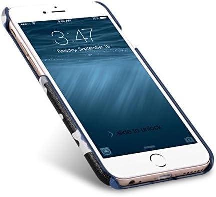 Apple iPhone 7 için Melkco Cep Telefonu Kılıfı-Koyu Mavi