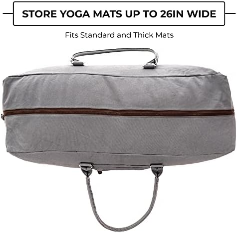 Mount Adams XL Yoga Mat Çantası, 26 x 10 x 10, Ekstra Büyük Yoga Mat Taşıyıcı, Egzersiz Matı için Spor Çantası, Blok,