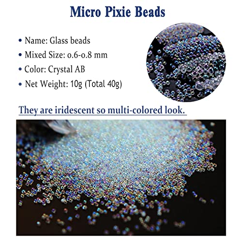 8 Renkler Havyar Boncuk Tırnak Kristalleri Mikro Peri Boncuk Renkli Cam Peri Kristaller 3D Nail Art DIY Takılar Süslemeleri