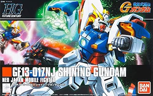 HGFC 1/144 Parlayan Gundam Plastik Modeli Mobil Savaşçı G Gundam
