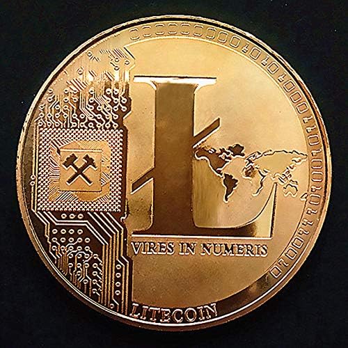 Yaratıcı Bitcoin Sikke Hatıra Altın Kaplama Koleksiyon Hediye Bit Ethereum Litecoin Sanat Koleksiyonu Fiziksel hatıra