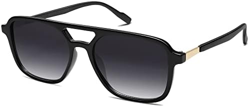 SOJOS Retro havacı güneş gözlükleri Kadın Erkek, Moda Dikdörtgen Bayan Erkek Shades güneş gözlüğü SJ2202