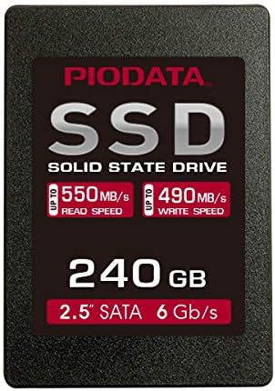 Piodata SSD 240 GB Dahili Katı Hal Sürücüsü-SATA III 6 Gb / sn, 2,5 PIO240S325-R