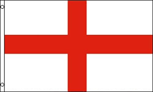 NAYLON (Polyester DEĞİL) İngiltere (St. George's Cross), 3'x5' NAYLON 210D-S Bayrağı