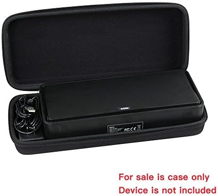 Hermitshell Sert EVA Seyahat Siyah Kılıf Uyar DOSS SoundBox XL Bluetooth hoparlörler Çift Sürücü kablosuz bluetooth