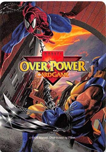 1995 Fleer Marvel Overpower Spor Dışı NNO Carnage Resmi Koleksiyon Kart Oyunu Ticaret Kartı