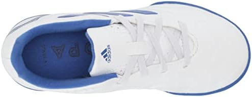 adidas Copa Duygusu.3 Çim Futbol Ayakkabısı, Beyaz / Mavi / Legacy Indigo, 5 ABD Unisex Büyük Çocuk