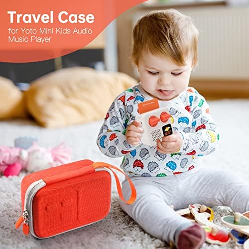 Seyahat Çantası sert çanta Değiştirme Yoto Mini, Çocuk Ses Kartı evrak çantası Tutmak için Tasarlanmış Oyuncu, Ses