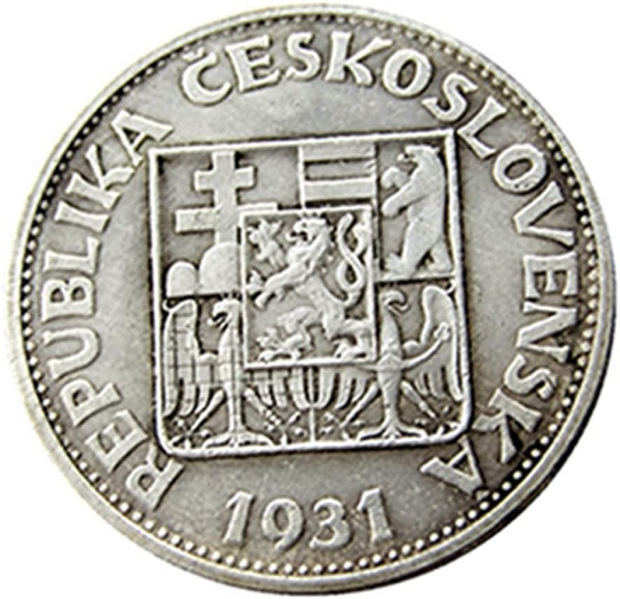 ABD Yarım Dolar hatıra parası 1931 Dış Üreme Gümüş Kaplama Kaynağı