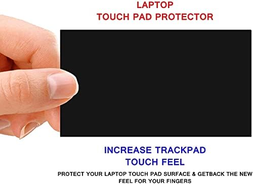(2 Adet) Ecomaholics Premium Trackpad Koruyucu SGİN Laptop için 15.6 İnç X15 Dizüstü Bilgisayar, siyah dokunmatik