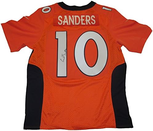 Emmanuel Sanders, Emmanuel'in Bizim için İmzaladığının Kanıtı Resmiyle Denver Broncos Formasını İmzaladı, Denver