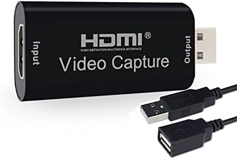 Ses Video Yakalama Kartları, 1080p 30fps, HDMI-USB 2.0, Oyun / Akış / Canlı Yayın / DSLR / Video Kamera / Aksiyon