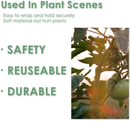 plantactic Bahçe Kravat Yeşil Kayış Bitki Destekler Bitkiler üzerinde Nazik Önceden Kesilmiş Tasarım Yırtılabilir