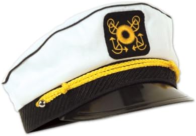 Yat Kaptanı Şapkası Parti Aksesuarı (1 adet)