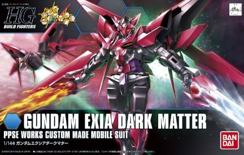 Bandai Hobi HGBF Gundam Exia Karanlık Madde model seti (1/144 Ölçekli)