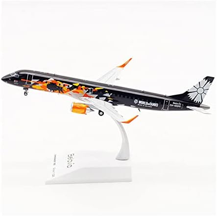 Uçak Modelleri 1: 200 Uçak için Fit Emb-190 EW-400PO Minyatür Dekoratif Plastik Uçak Kiti Modeli Koleksiyonu Hediye