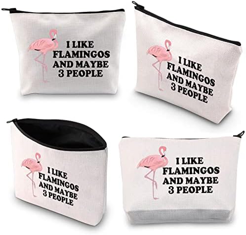 BDPWSS Flamingo Makyaj Çantası Komik Flamingo Hediye Kadınlar İçin Flamingo Sevgilisi Hediye Flamingoları Severim