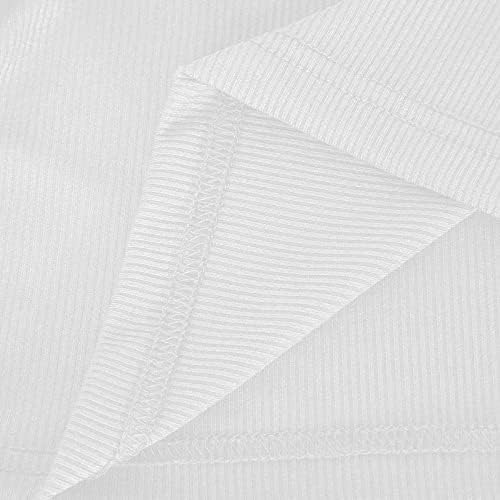 Bayan Pilili Kağıt Torba Dantelli Temel Gömlek 2023 Kısa Kollu Crewneck Tekne Boyun Casual Bluz Tshirt Bayanlar için