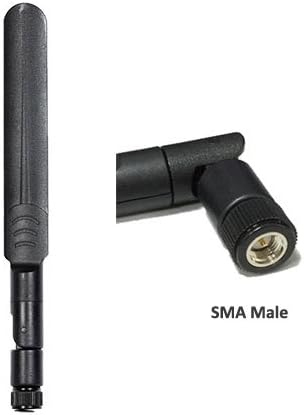 Dıgı IX20 4G LTE Yönlendirici Düz Yama Bıçak Kürek Anten 3dB 700~2700 mhz 3G 4G LTE Çok Bantlı Döner SMA Erkek Konnektör