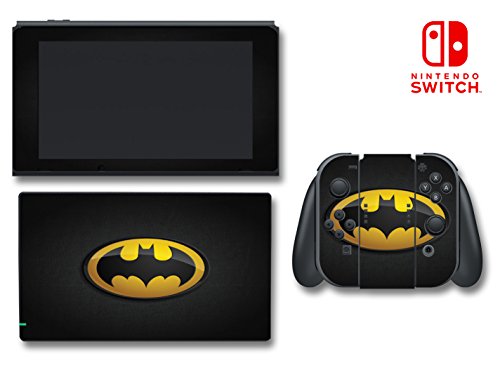 Batman Logo Sembolü Yarasa Adam Arkham Şövalye video oyunu Vinil çıkartma kaplama Sticker Kapak Nintendo Anahtarı