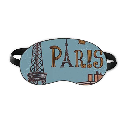 Paris yangın balon Fransa Eyfel Kulesi uyku göz kalkanı yumuşak gece körü körüne gölge kapak