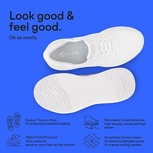 Kızık Athens Slip-On Spor Ayakkabı, Kadınlar ve Erkekler için Günlük Moda Ayakkabılar