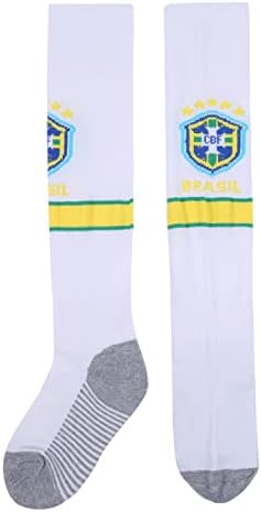 VLICKO Brezilya Ulusal Futbol Pele 10 Çocuk Forması/Kısa/Çorap Ev Uzakta