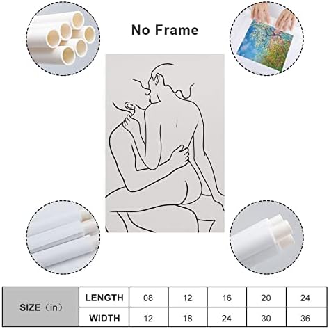 Hissediyorum Benim Vücut Erotik Poster yatak odası dekoru Seks Erkek Ve Kadın, Çıplak Organları Romantik Çift Sanat