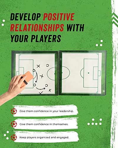 Plan2Play Futbol pano Kuru Silme Kitap Antrenörler için Kuru Silme Koçluk Kurulu, En İyi Futbol Antrenörü Hediyeler