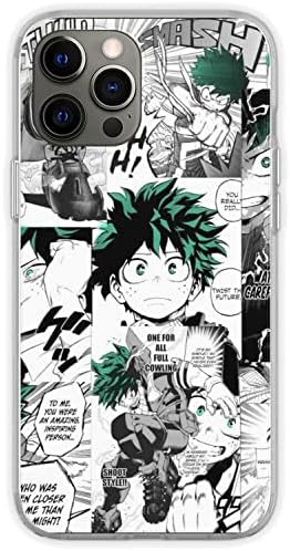 Anime Izuku Manga Kolaj Benim Deku Kahraman telefon kılıfı ile Uyumlu iPhone 14 Pro Max Academia Midoriya Yumuşak